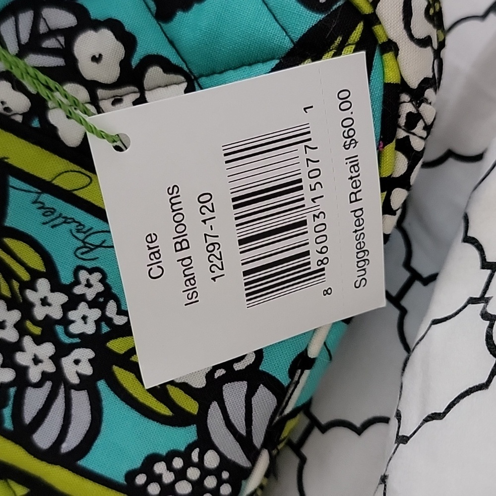 NWT Vera Bradley (2) Vera Jazzy Bloom; Clare Island Blooms - Picture 10 of 10